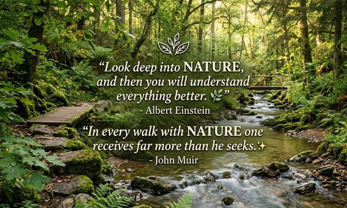 Nature Peace Quotes 🌿