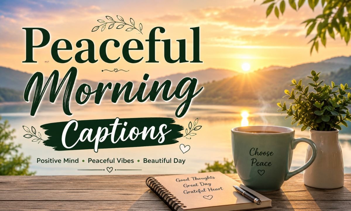 Peaceful Morning Captions