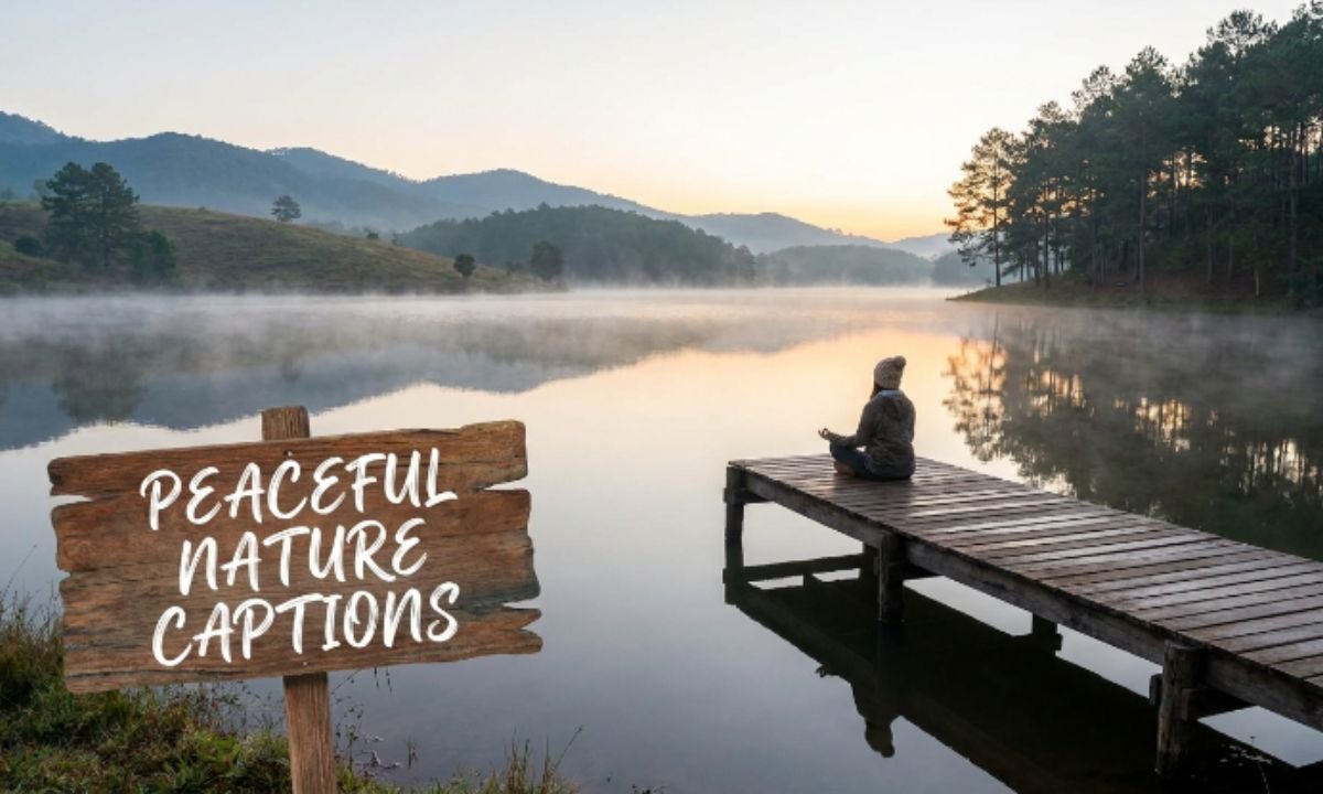 Peaceful Nature Captions