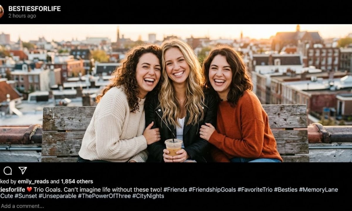 Popular Friends Captions on Instagram Your Favorite Trio