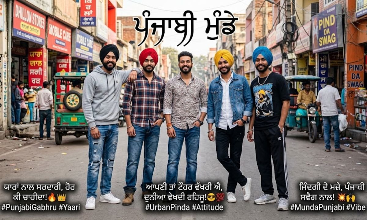 Punjabi Captions for Instagram for Boys