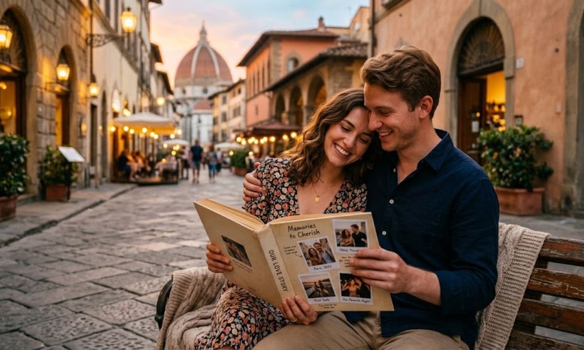 Romantic Memory Captions