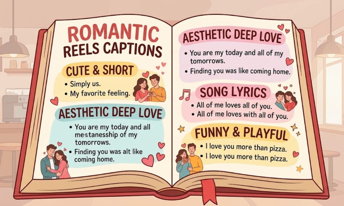 Romantic Reels Captions