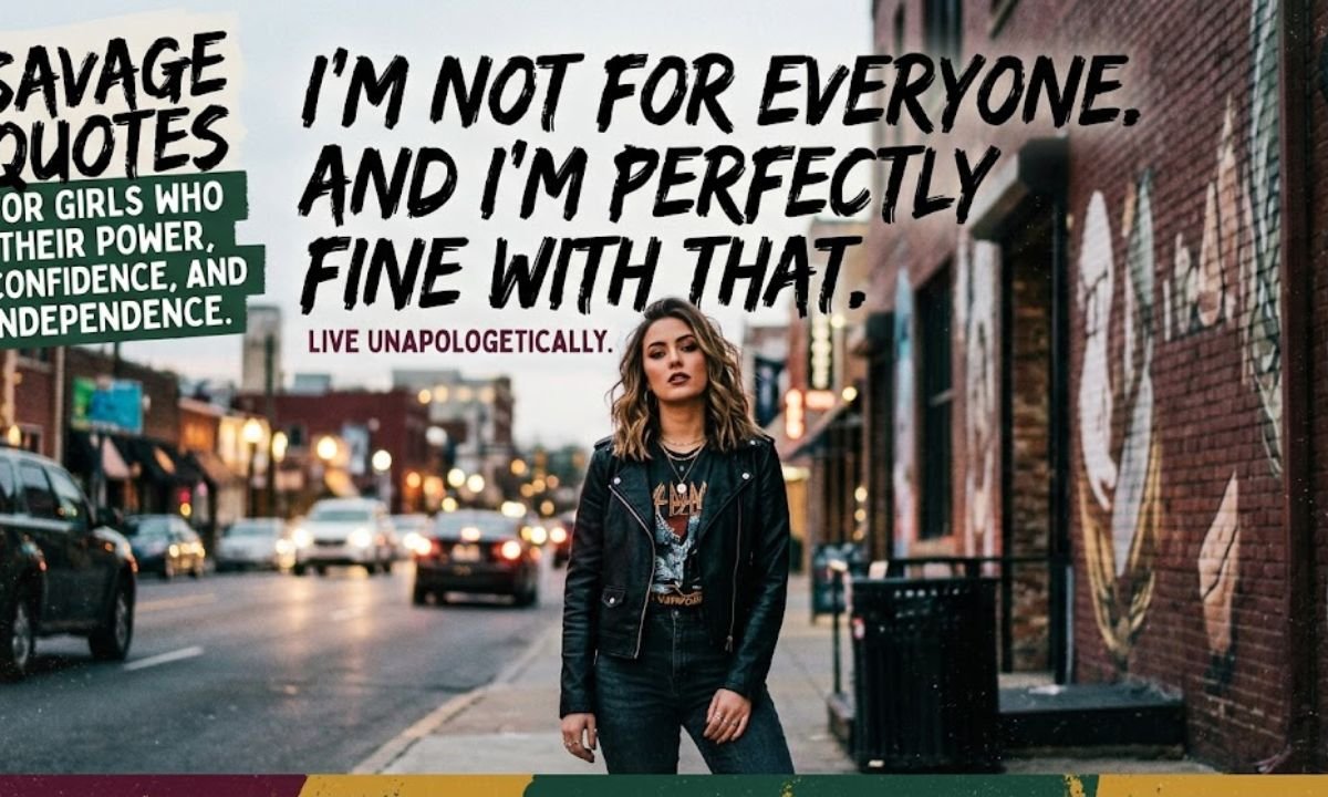 Savage Quotes for Girls Who Own Their Power, Confidence, and Independence