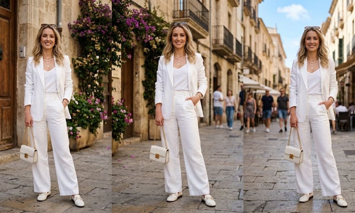 Short Captions for White Outfit m