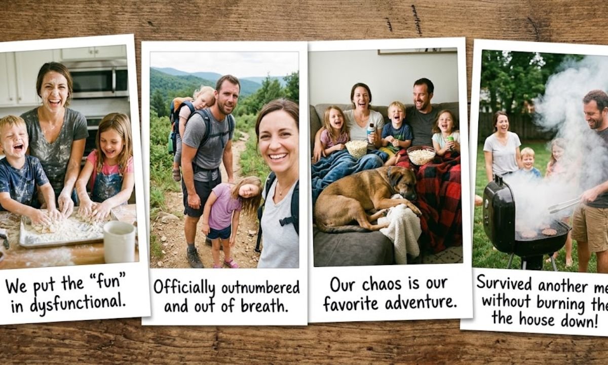 Short Funny Family Caption