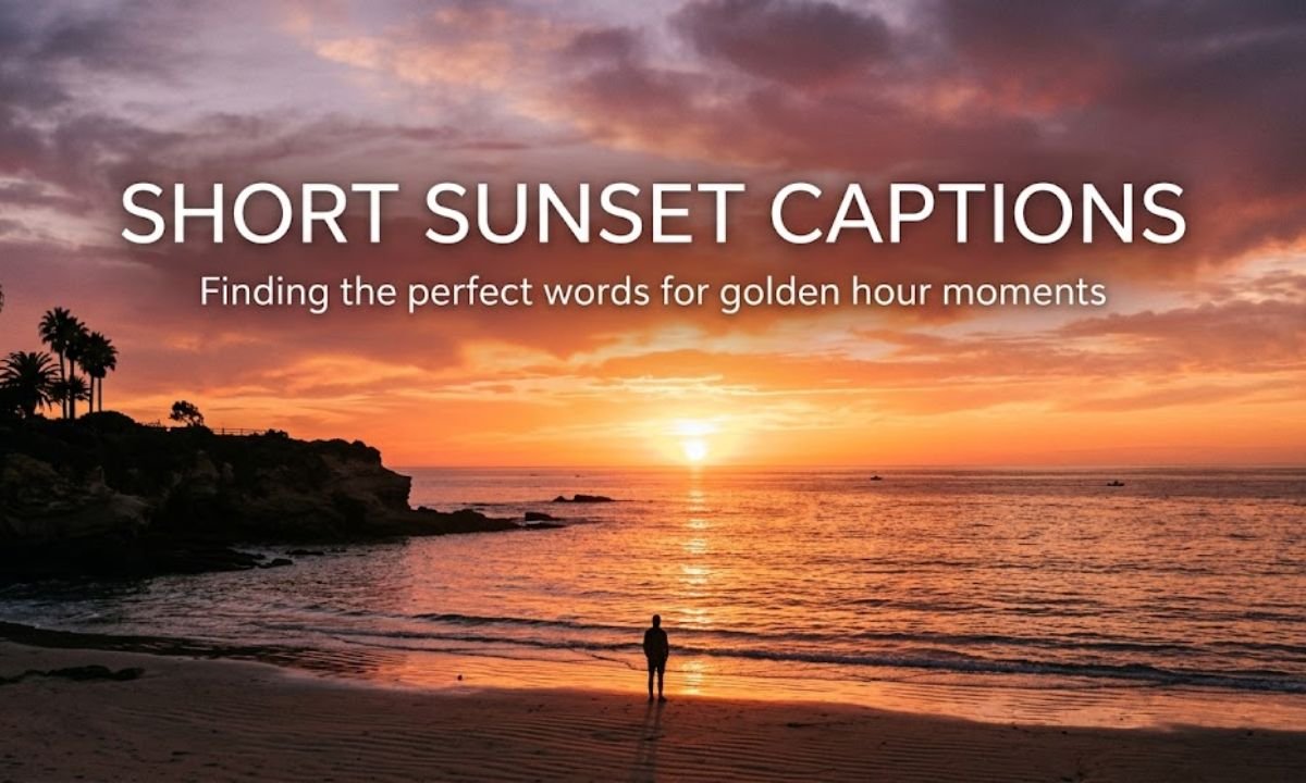 Short Sunset Captions