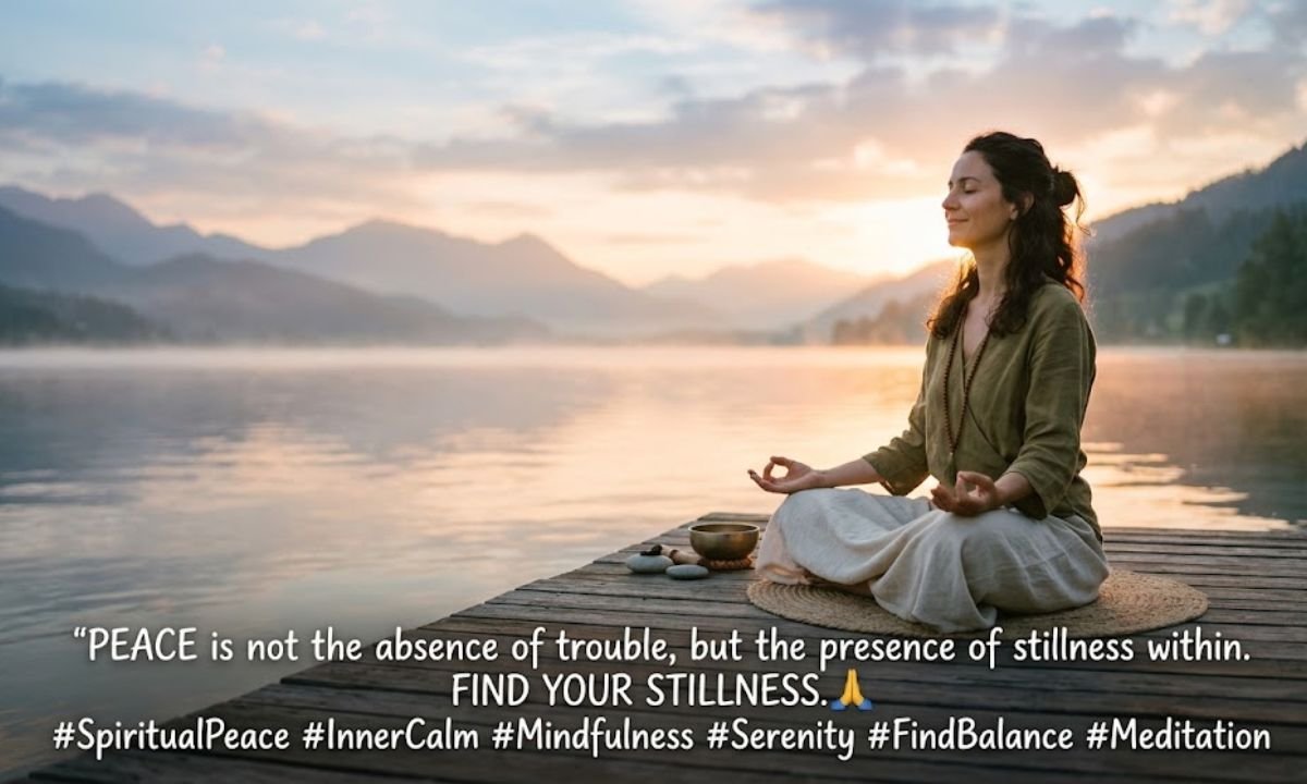 Spiritual Peace Captions 🙏