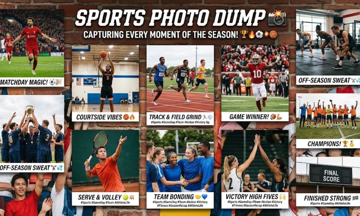 Sports Photo Dump Captions