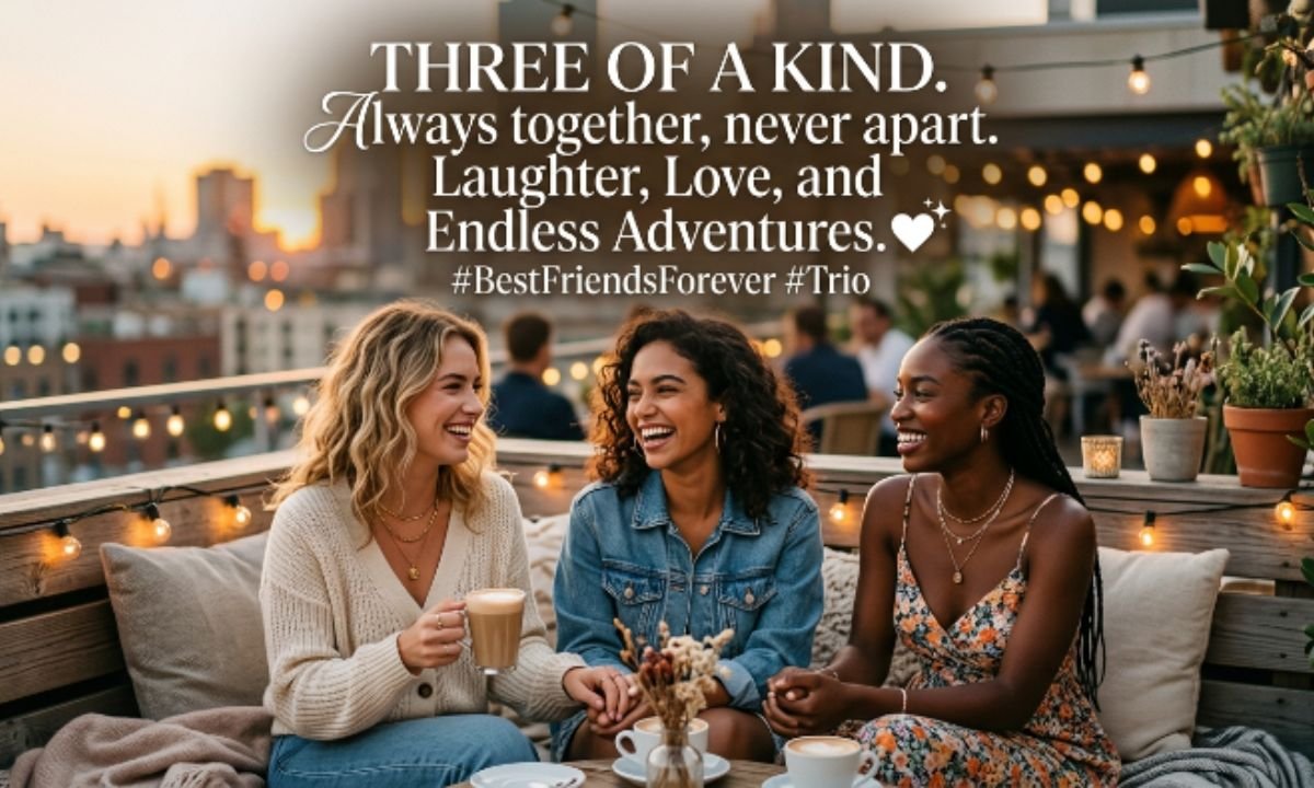 Stylish Quotes on Instagram Perfect For Three Best Friends