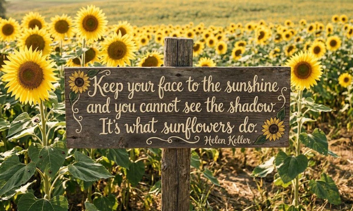 Sunflower quotes