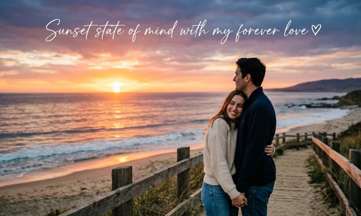 Sunset Captions for Love ❤️