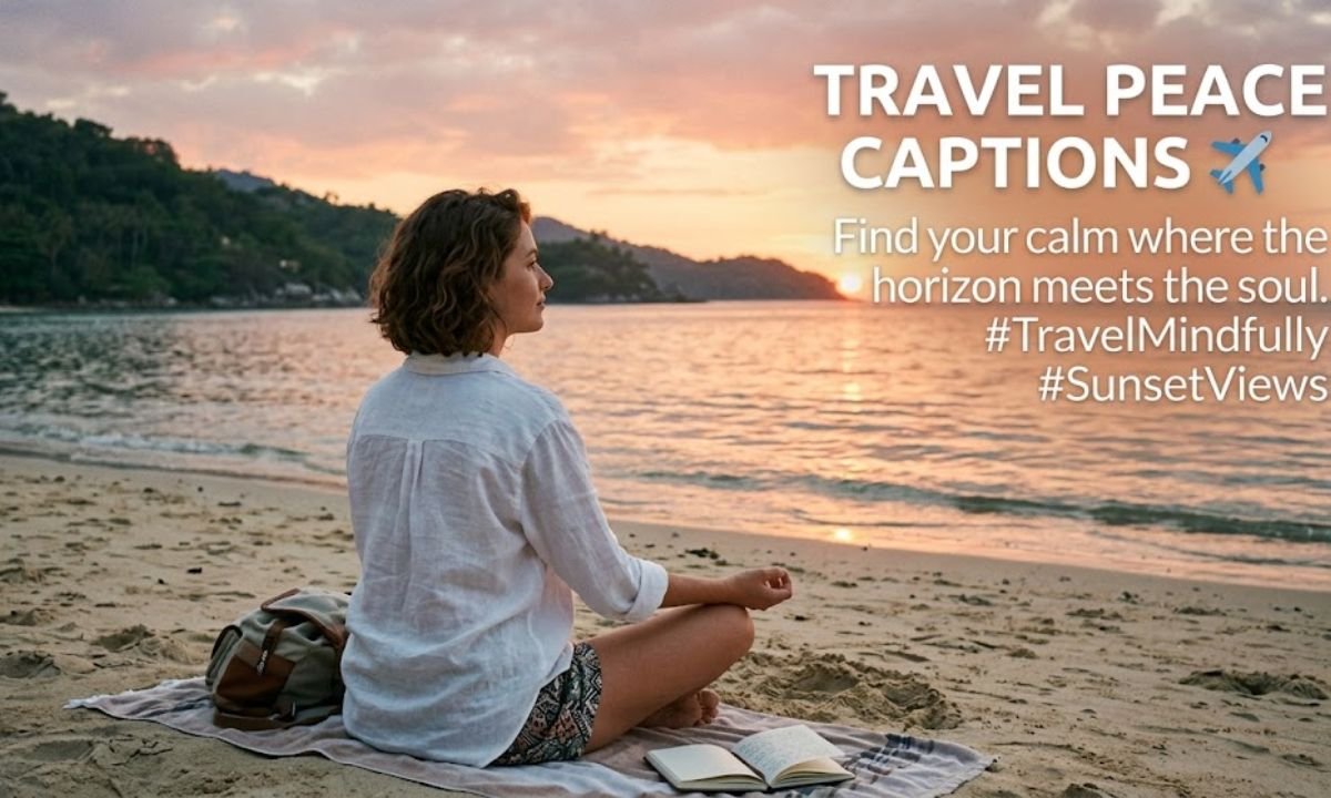 Travel Peace Captions ✈️