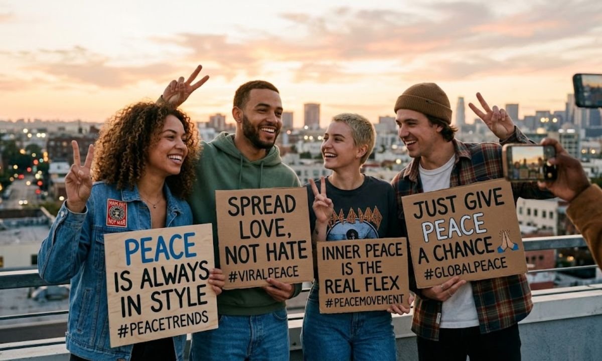 Viral Peace Captions Trends 🔥