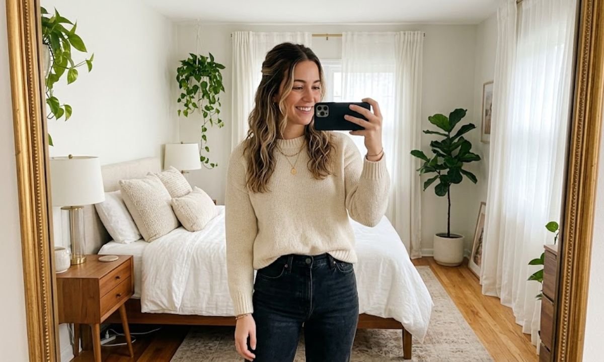 White Mirror Selfie Captions