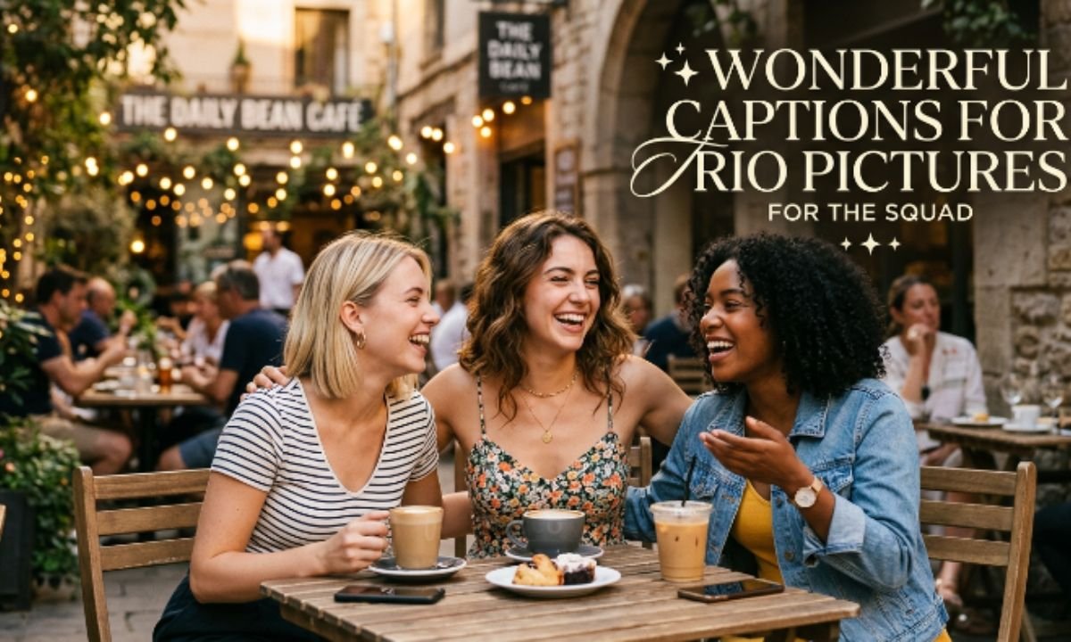 Wonderful Captions For Trio Pictures for Instagram