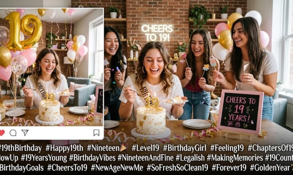 19th Birthday Instagram Hashtags