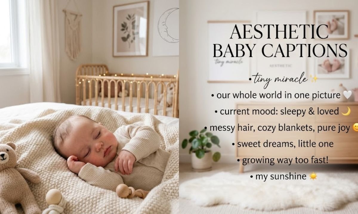 Aesthetic Baby Captions