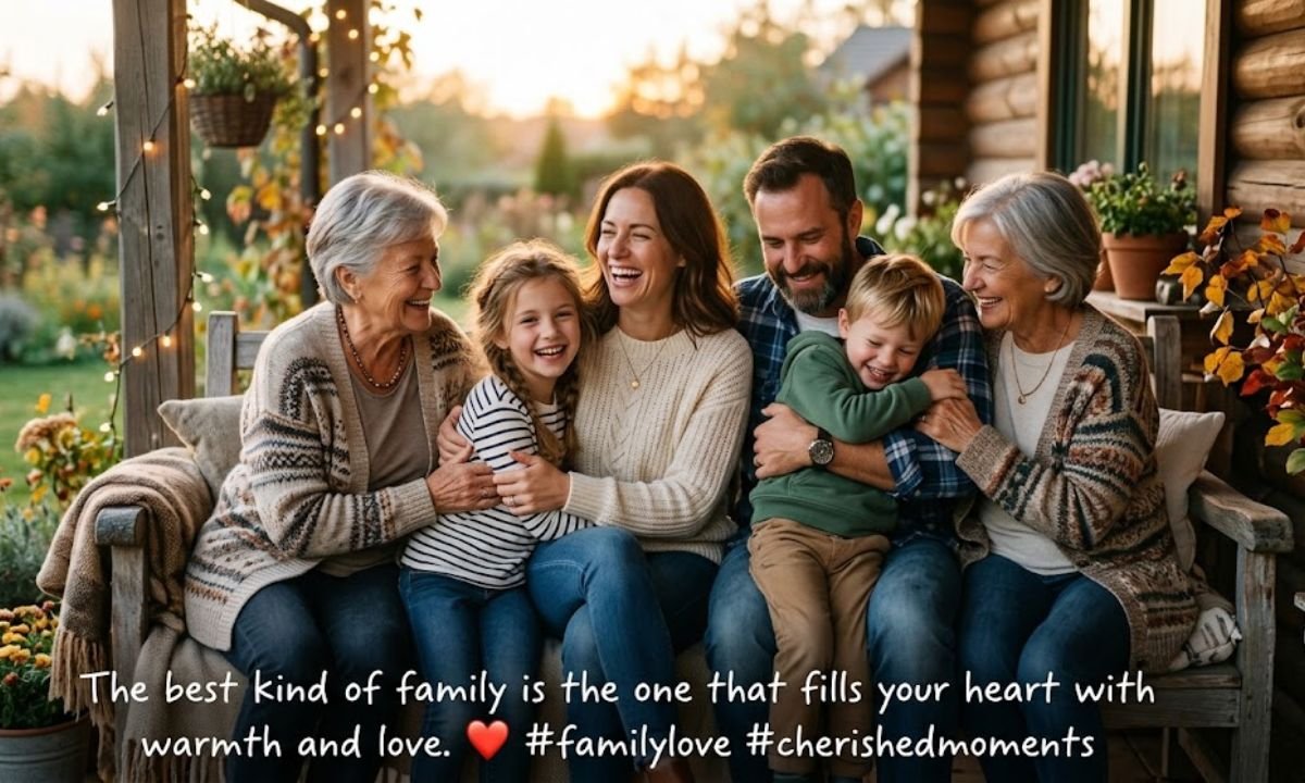 Heartwarming Family Captions