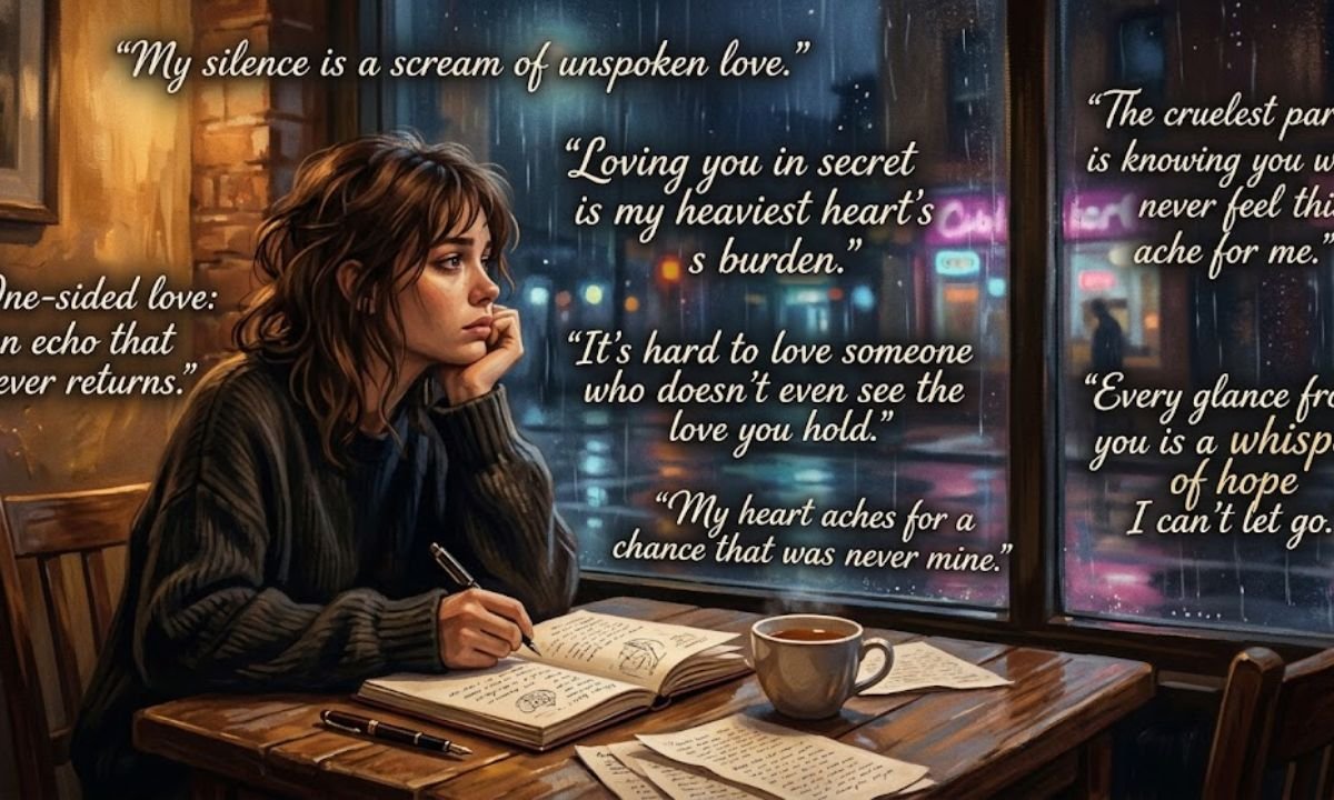 One-Sided and Unspoken Love Quotes