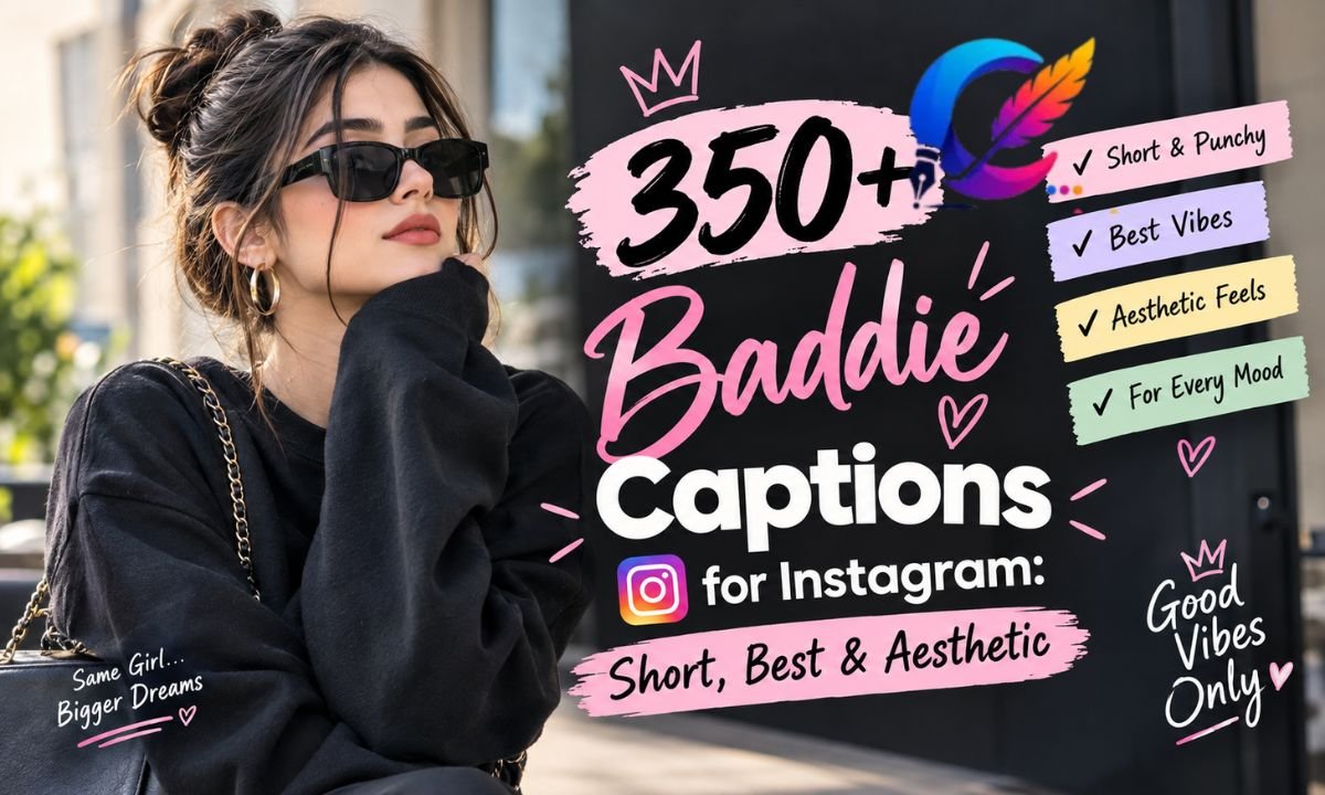 350+ Baddie Captions for Instagram Short, Best & Aesthetic